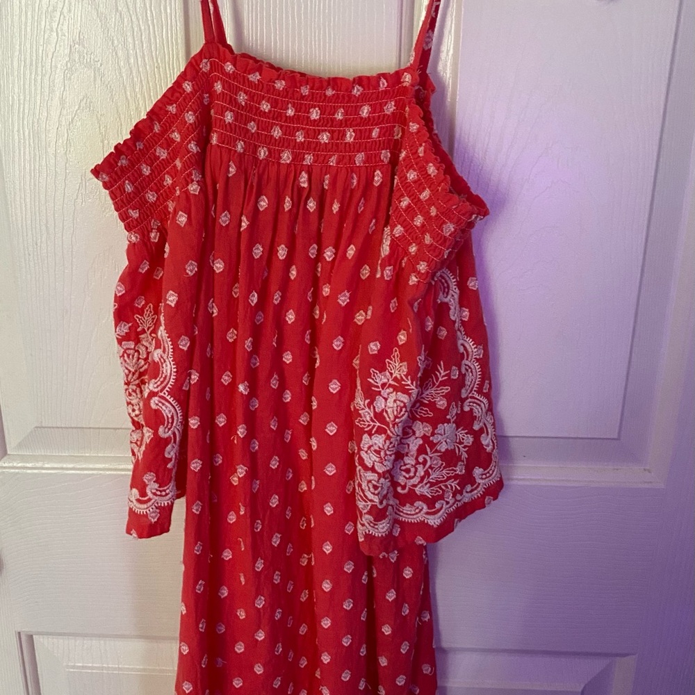 Pink Topshop Sundress